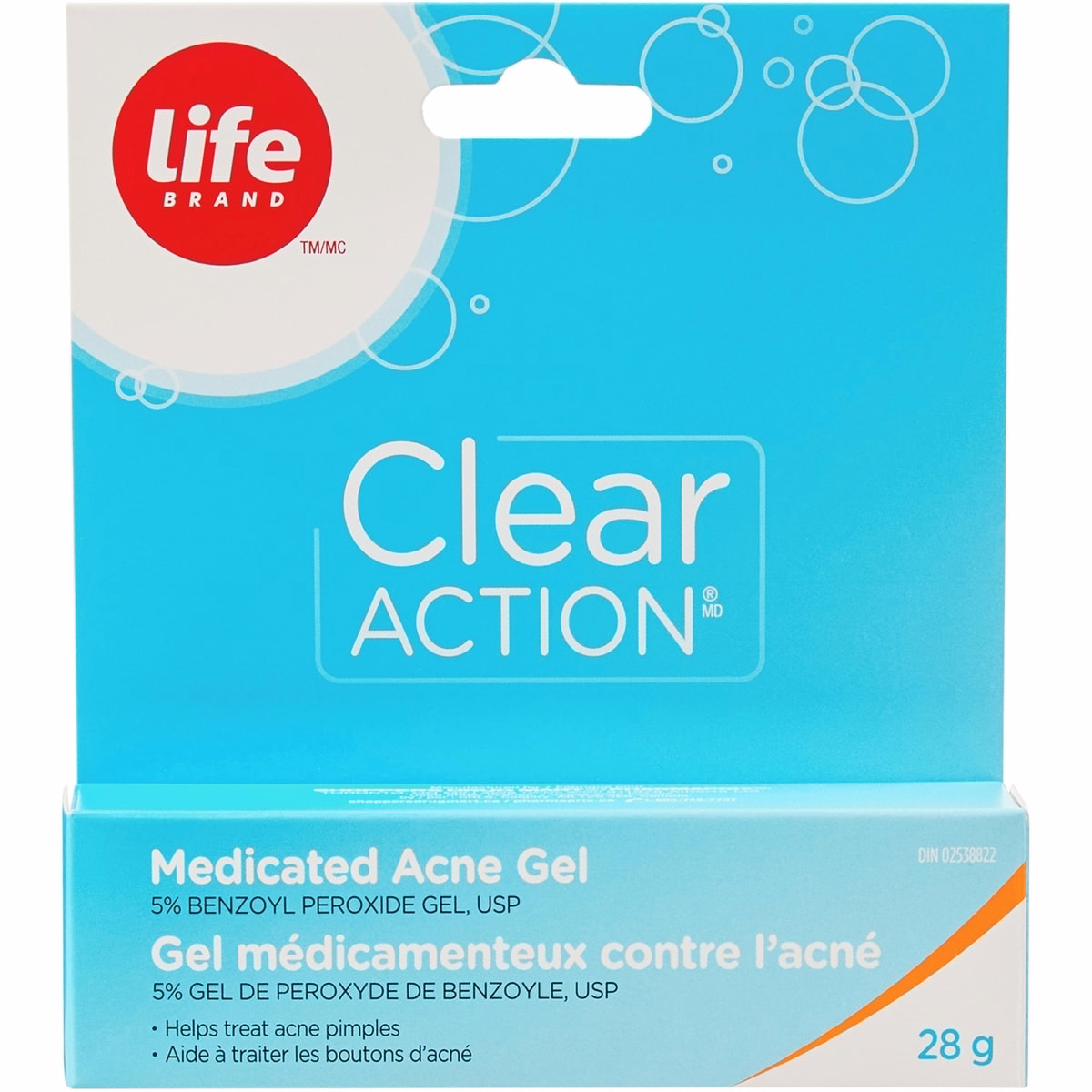 Clear Action Acne Medication Gel