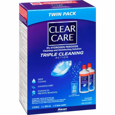 Clear Care Clear Care 2x360ml 720.0 Ml