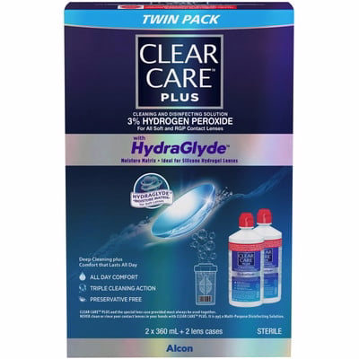 Clear Care Clear Care Plus Twin 2x360ml 720.0 Ml