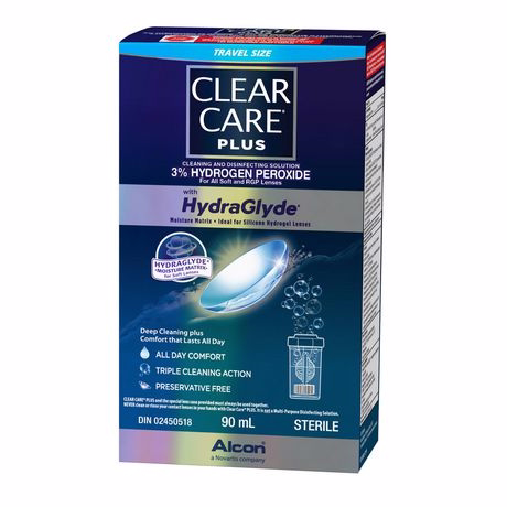 Clear Care Hydraglyde Solution