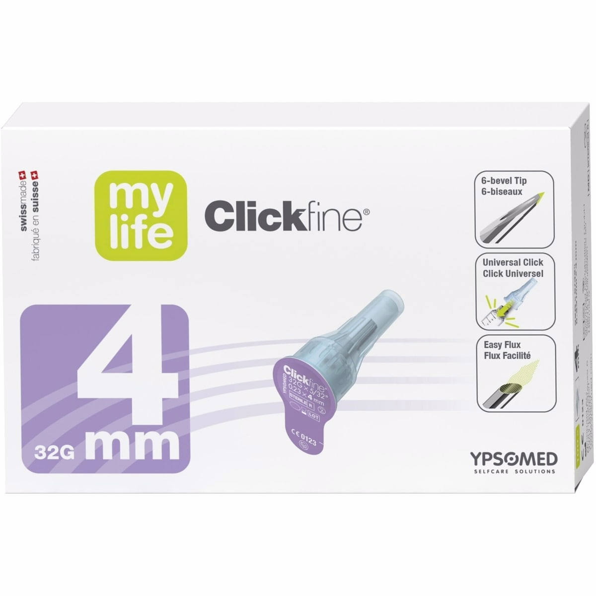 Clickfine Pen Needle 4mm 32G