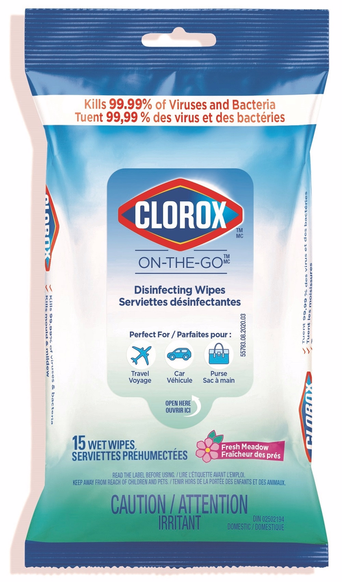 Clorox Disinfct Wipes Flat Pk