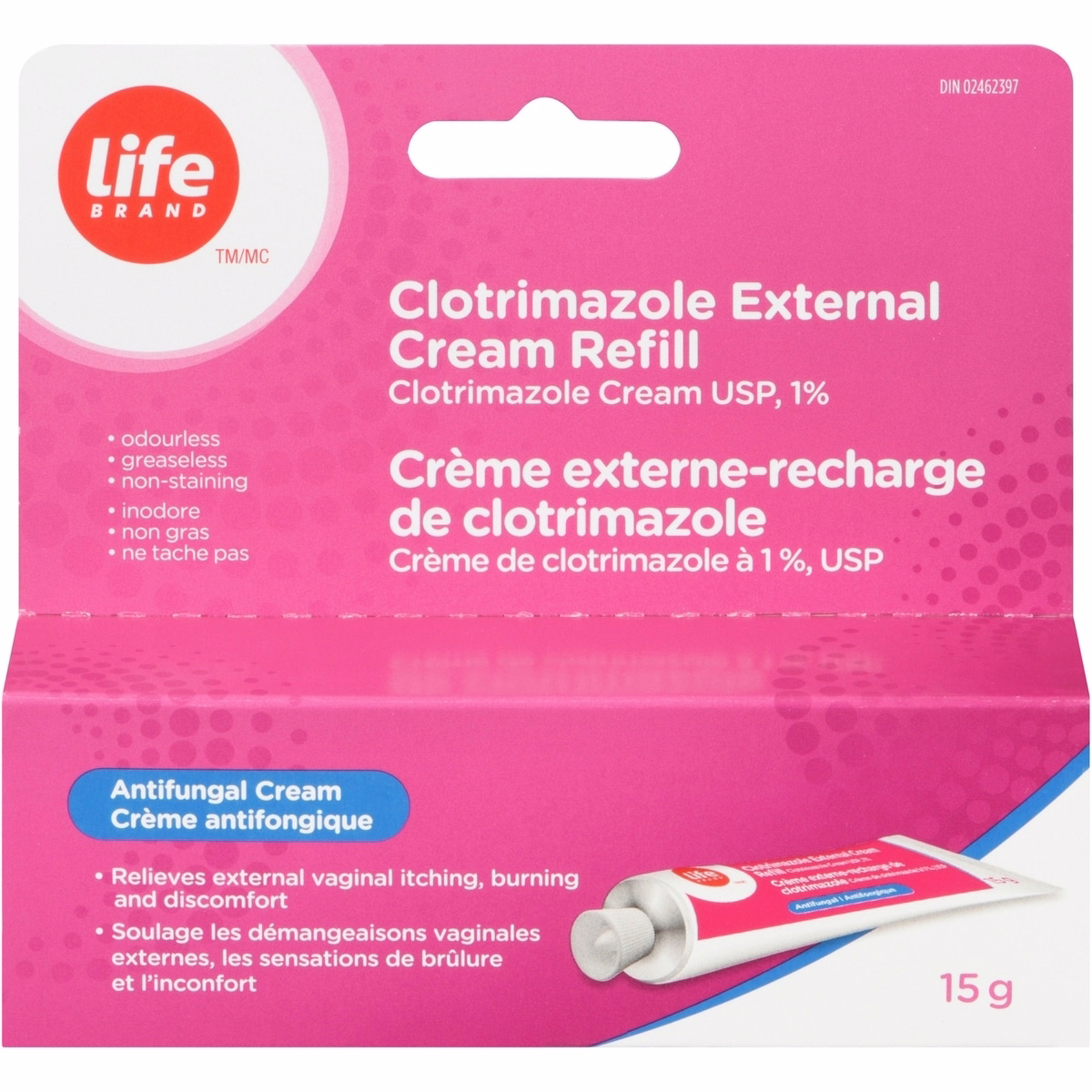 Clotrimazole 外用軟膏補充裝