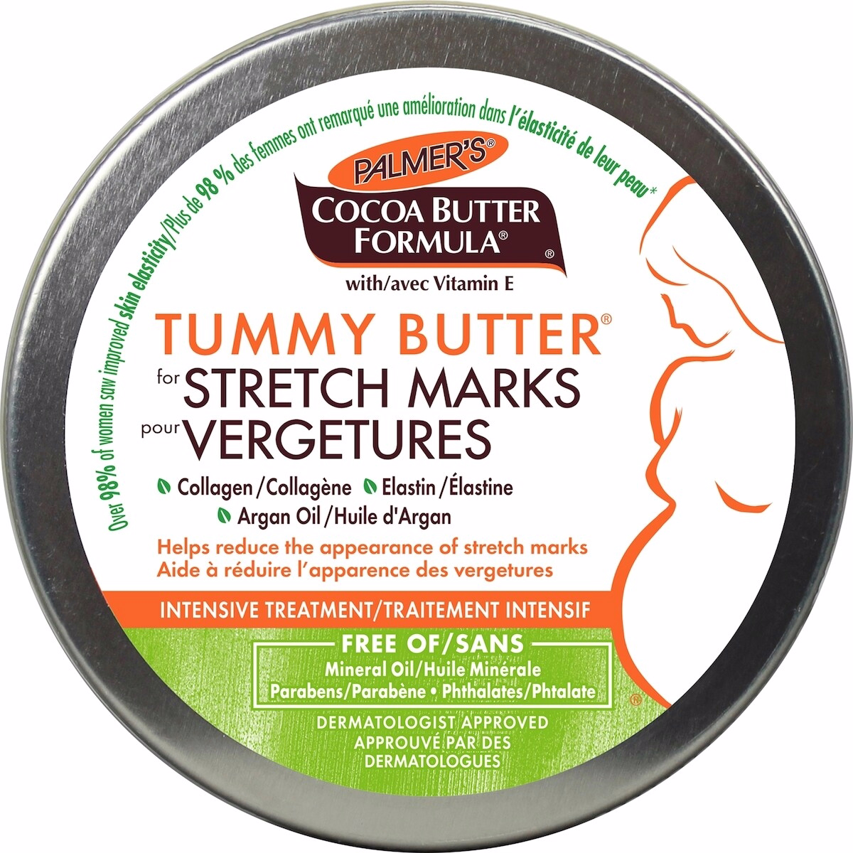 Cocoa Butter Formula® Tummy Butter Balm for Stretch Marks and Pregnancy Skin Care