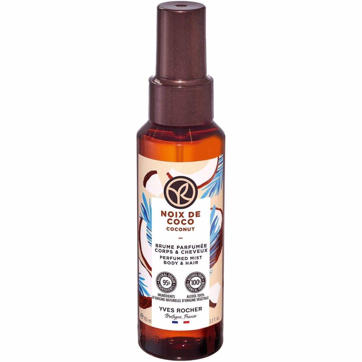 Brume Parfumée Coco pour Cheveux et Corps