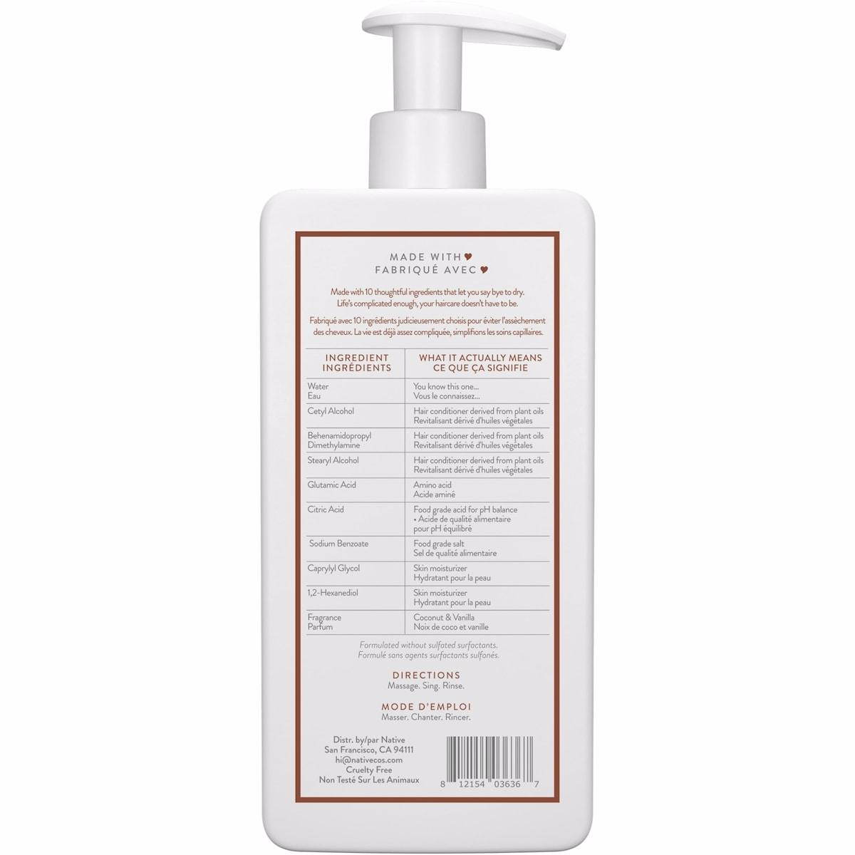 Coconut & Vanilla Moisturizing Conditioner