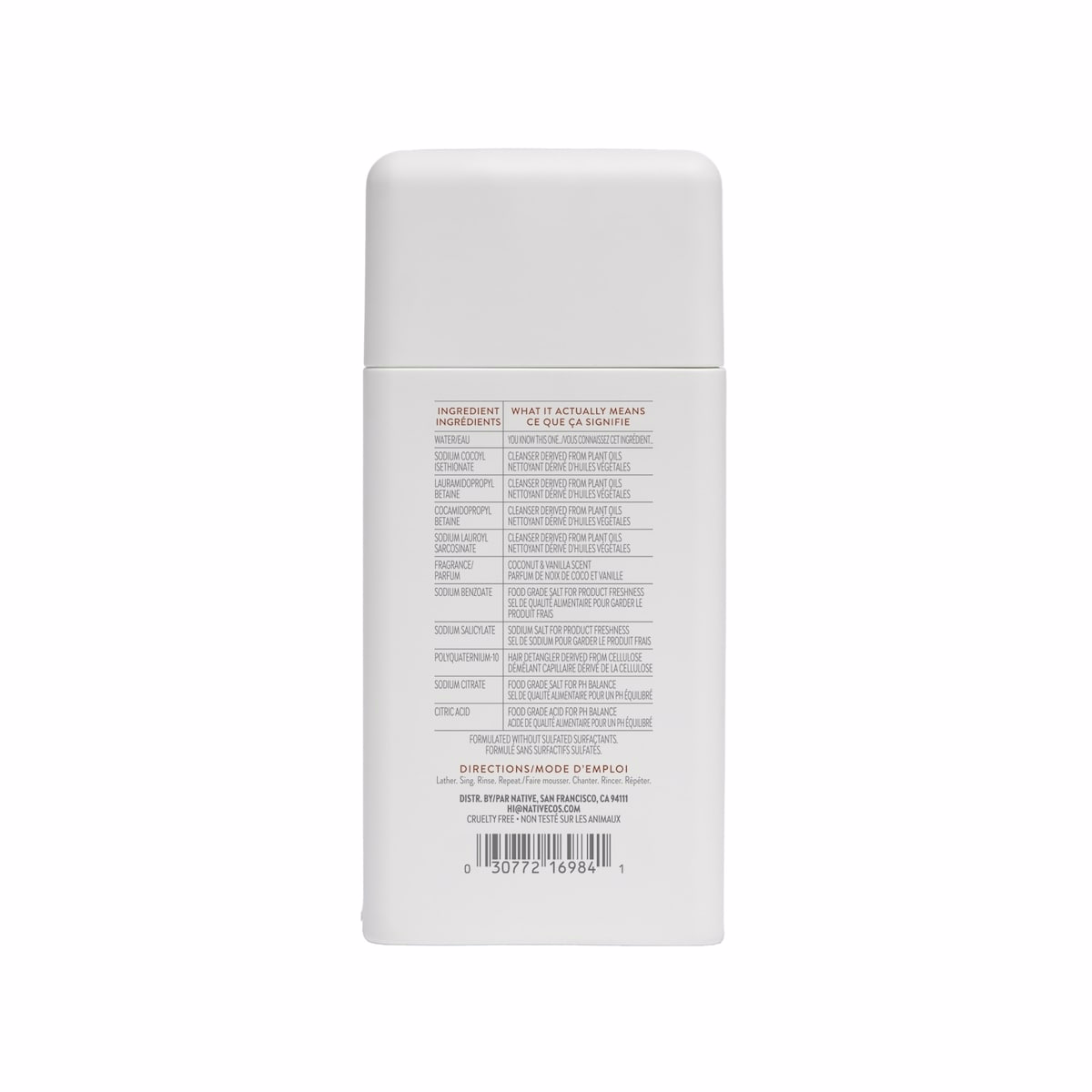 Coconut & Vanilla Moisturizing Shampoo mini 88 ml