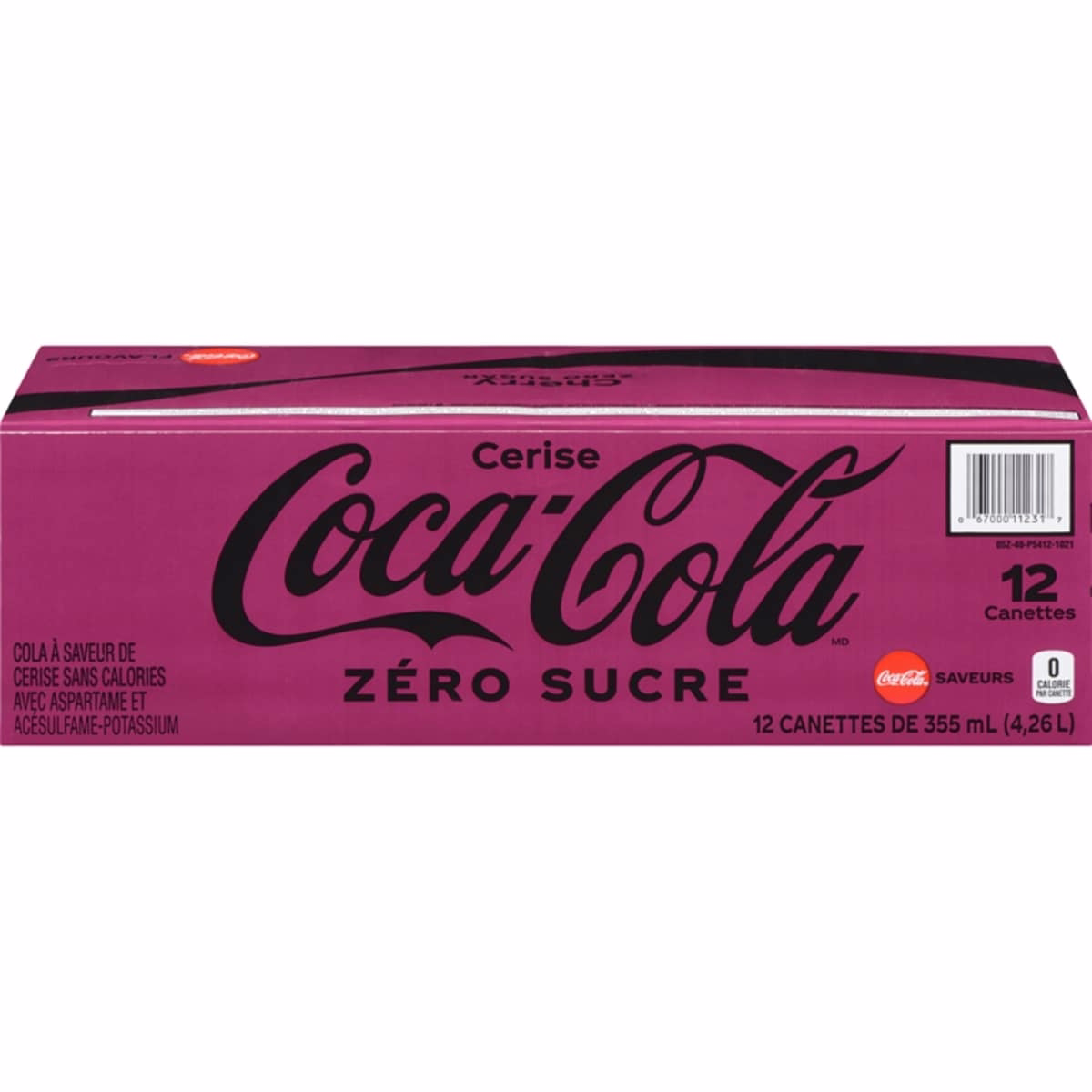 Coke Zero Cherry-Flavoured Coke Zero Cherry-Flavoured