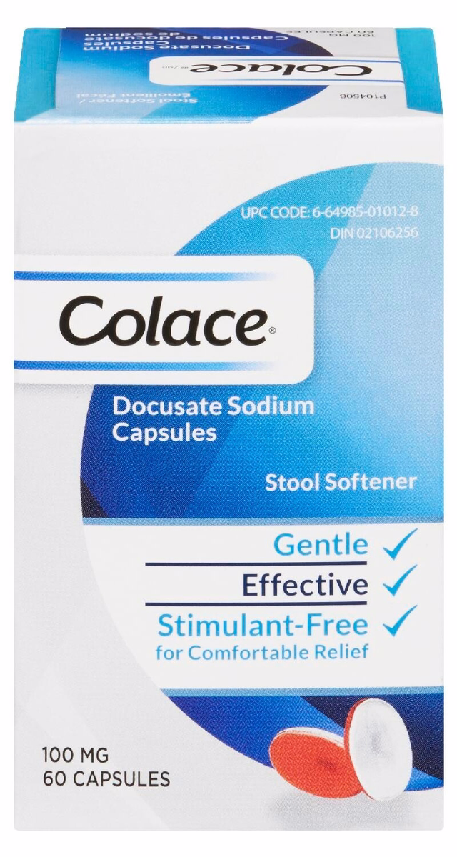 Colace Stool Softener 100mg