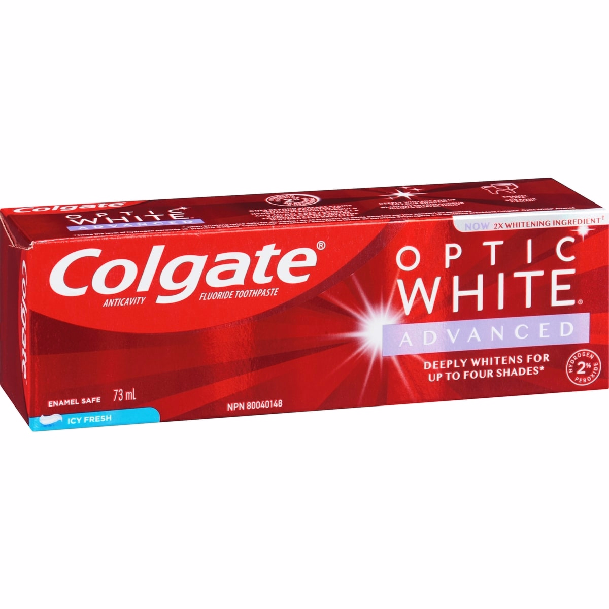Colgate Dentifrice blanchissant Optic White Avancé Frais Glacial 73 mL