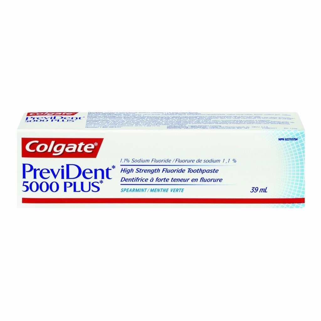 Colgate Prevident 5000 Plus Spearmint Fluoride Anti Cavity Toothpaste, Mint, 39 ml Colgate Prevident 5000 Plus Spearmint Fluoride Anti Cavity Toothpaste, Mint, 39 ml