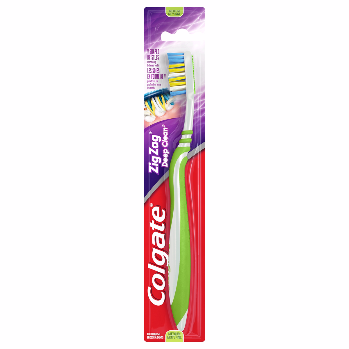 Colgate ジグザグ歯ブラシ ミディアム