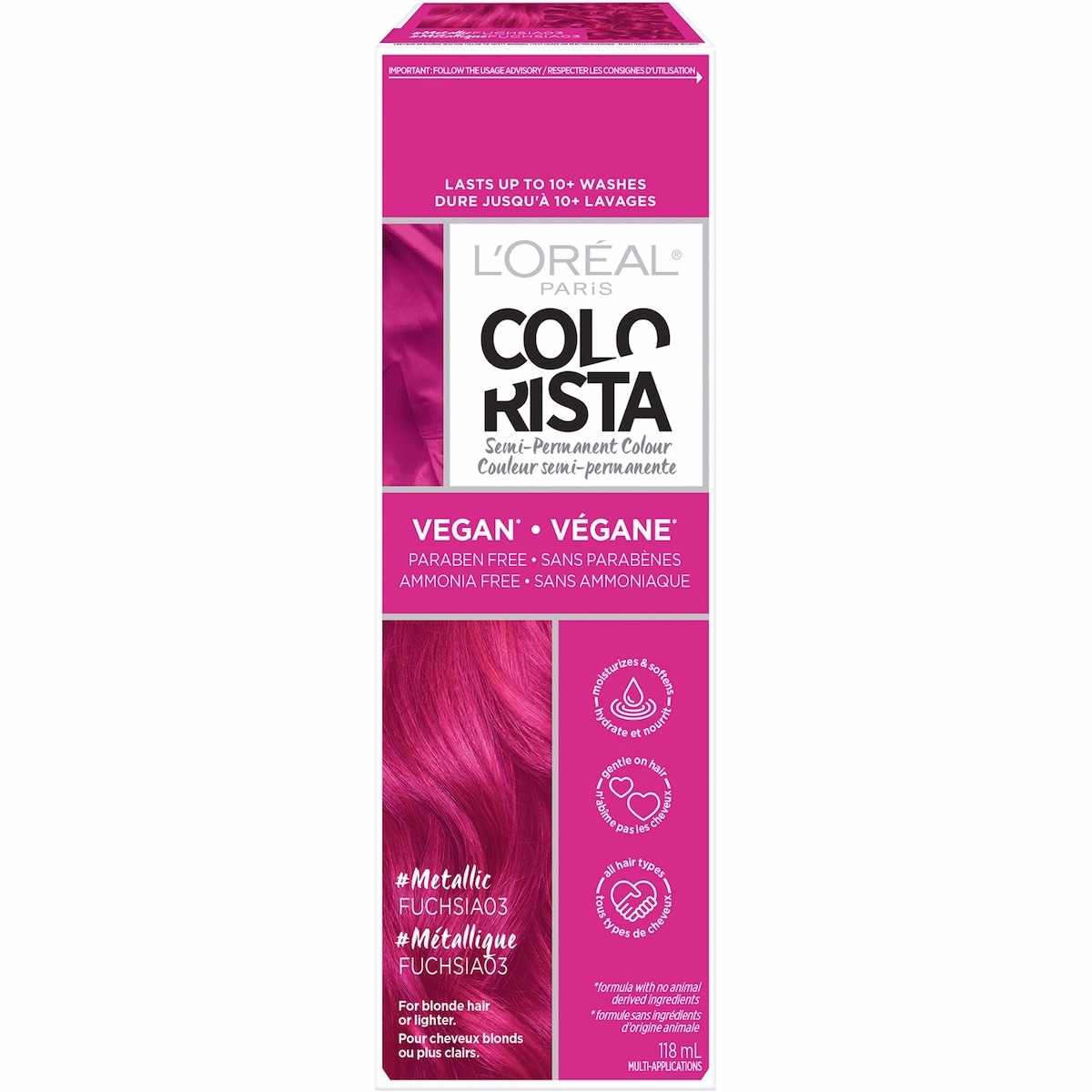 Colorista Semi-Permanent Hair Dye