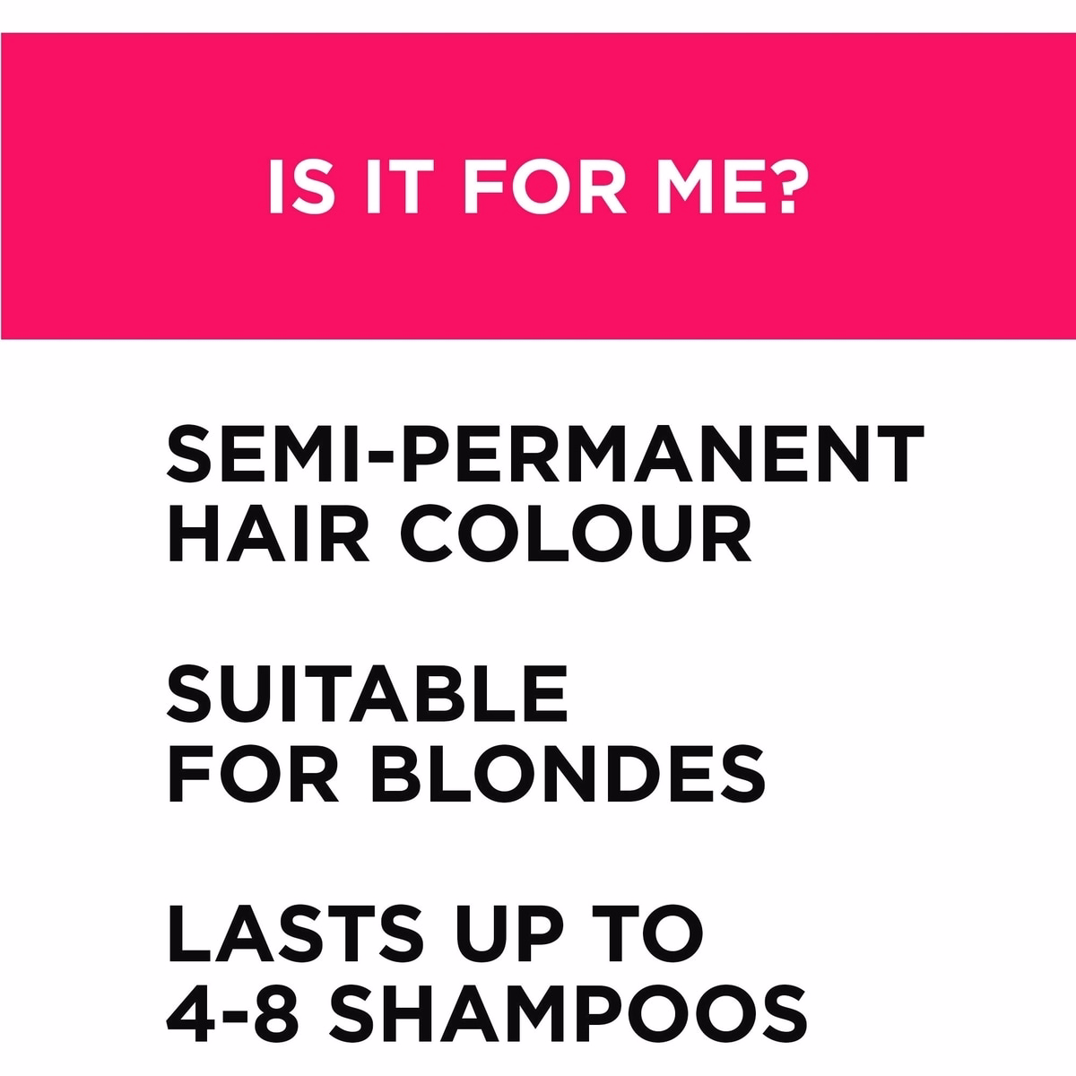 Colorista Semi-Permanent Hair Dye Colorista Semi-Permanent Hair Dye