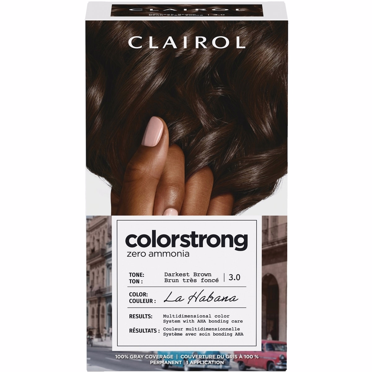 ColorStrong Permanent Hair Dye, Multidimensional Color + AHA Bonding + Zero Ammonia