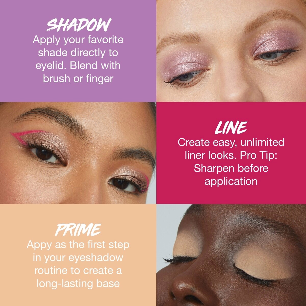 Color Tattoo Eye Stix 可持久至24小時的強烈色彩,多用途眼部棒 Color Tattoo Eye Stix,長效至24小時的強烈色彩,多用途眼部棒