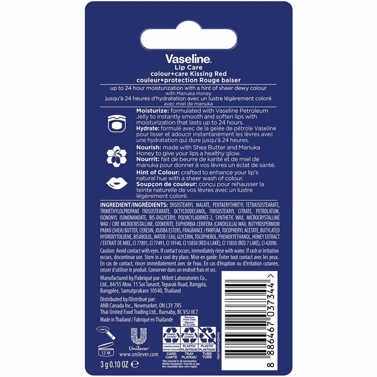 Colour+Care Kissing Red Lip Care