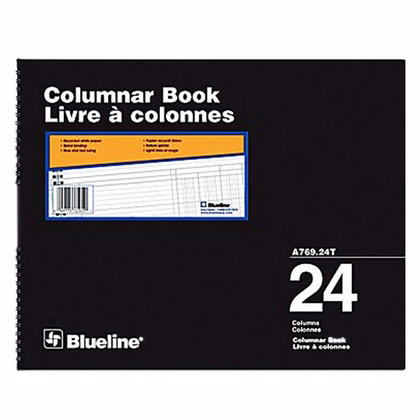Columnar Book 24 Column Paper Coil 80pg