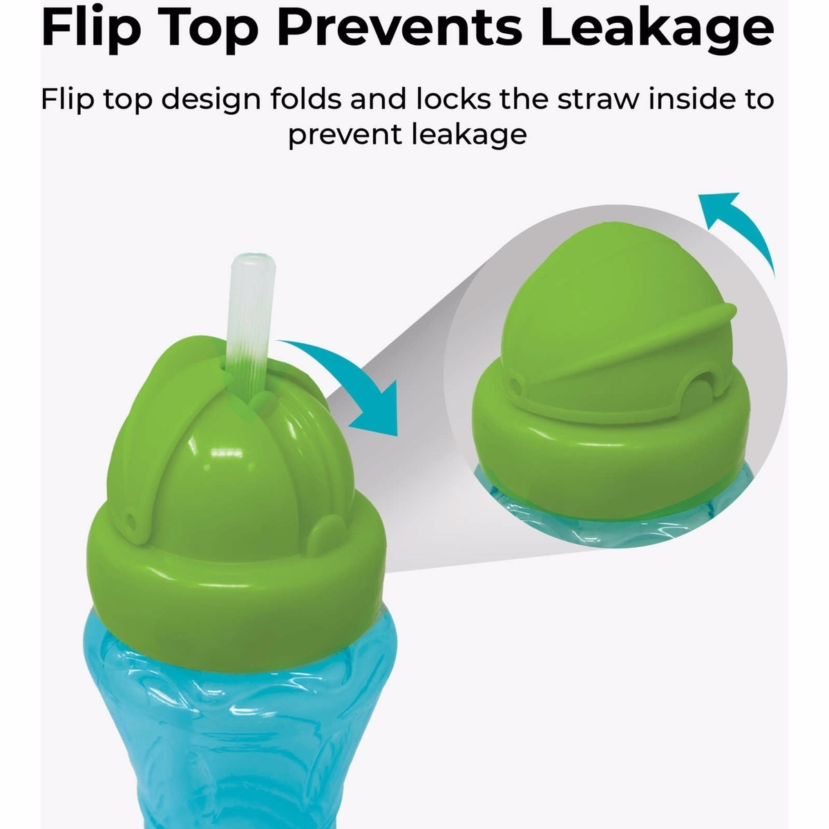 Comfy Grip Flip Top Straw Cup Comfy Grip Flip Top Straw Cup