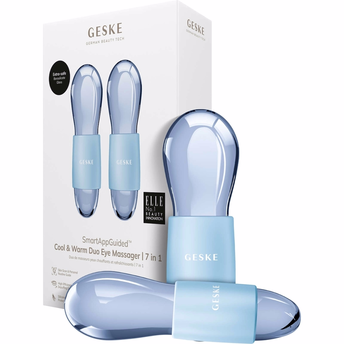 Cool & Warm Duo Eye Massagers (Aquamarine)