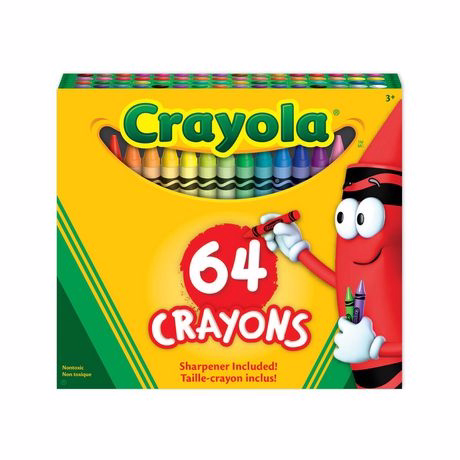 Crayola Crayons, 64 Count Multi