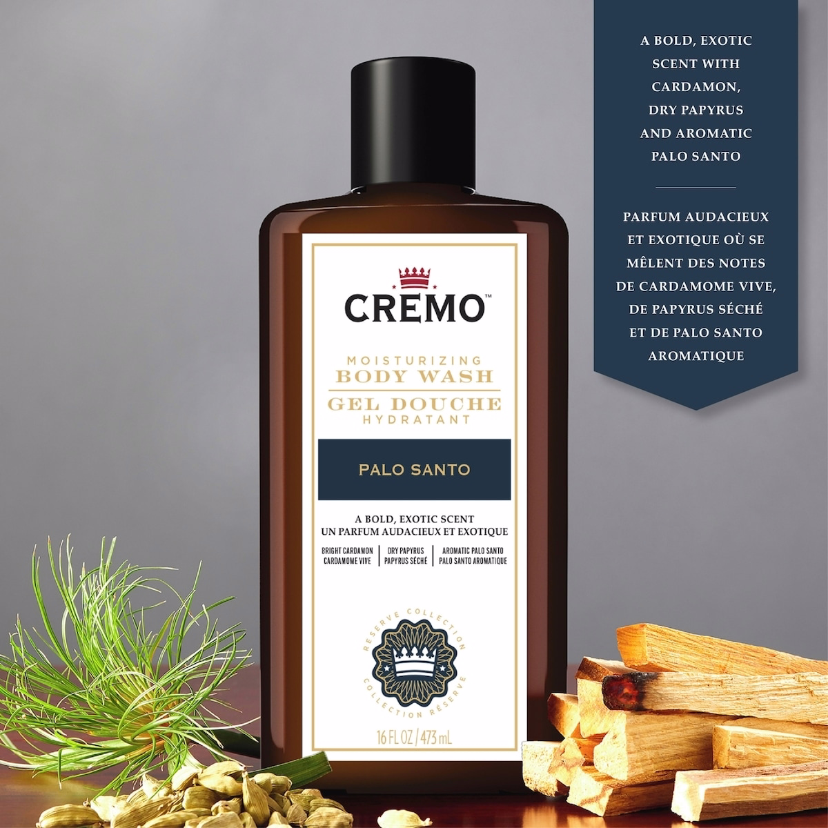 Cremo Palo Santo Body Wash, 473 mL Cremo Palo Santo Body Wash, 473 mL