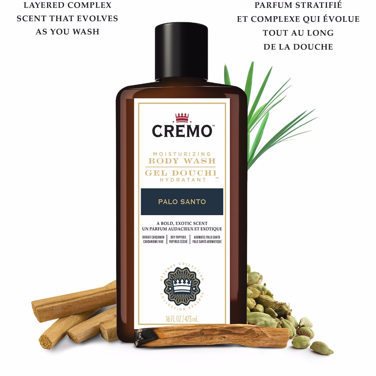 Cremo Palo Santo Body Wash, 473 mL Cremo Palo Santo Body Wash, 473 mL