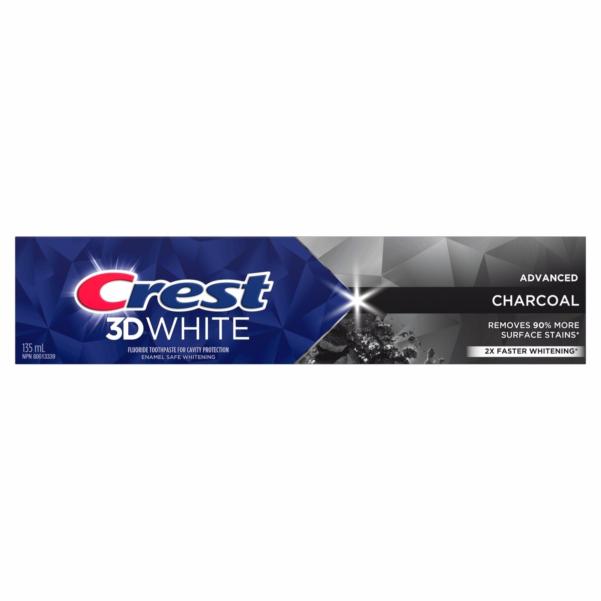 Crest 3D White Advanced 炭性ホワイトニング歯磨き粉 135 ml