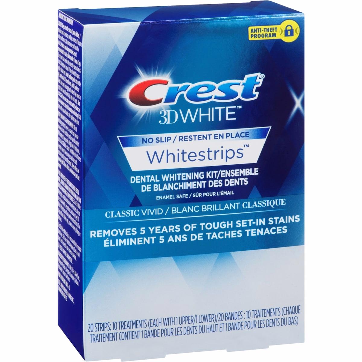 Crest 3D White Whitestrips クラシック ヴィヴィッド、10回分