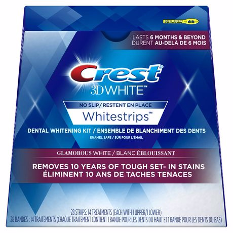 Crest 3d White Whitestrips Glamorous White