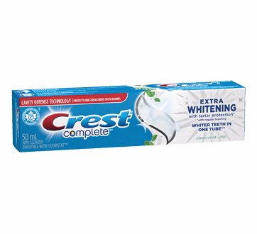 Crest Complete Plus Extra Whitening Toothpaste, 50 Ml Clean Mint