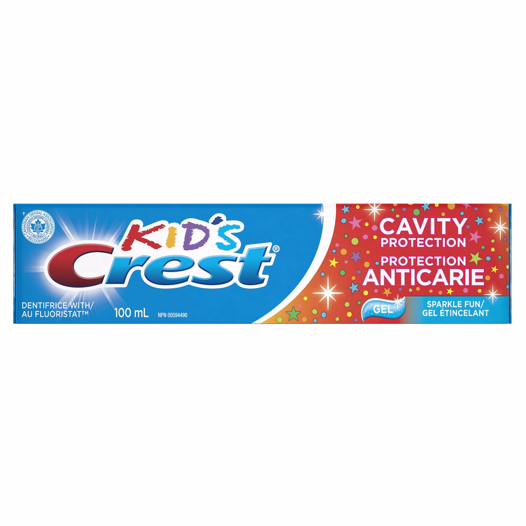 Crest Crest Kid's Cavity Protection Sparkle Fun Gel, 100 Ml 100.0 Ml