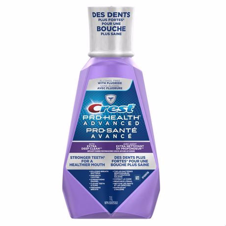 Crest Crest Pro-Health Advanced, Extra Deep Clean Mouthwash, 1 L 1.0 L