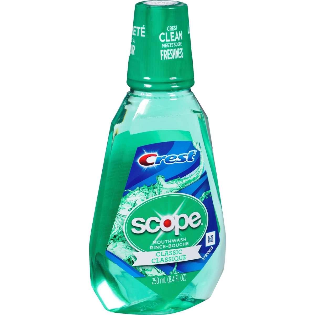 Crest Scope クラシック マウスウォッシュ オリジナル フォーミュラ 250 mL (8.4 fl oz)