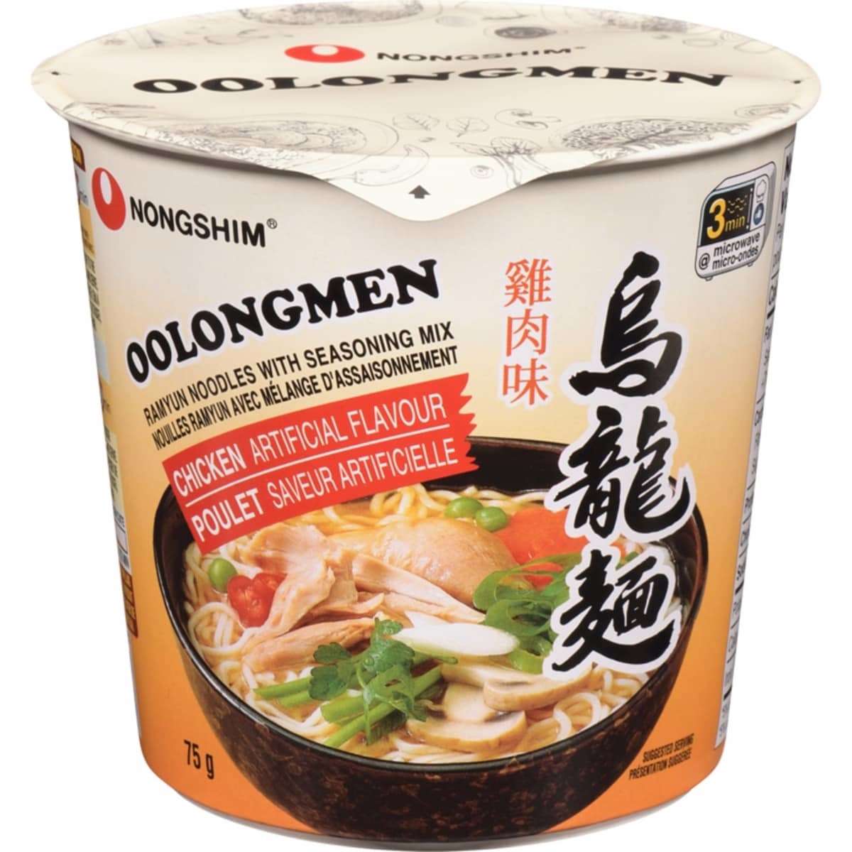 Cup Noodle, Oolongmen Chicken
