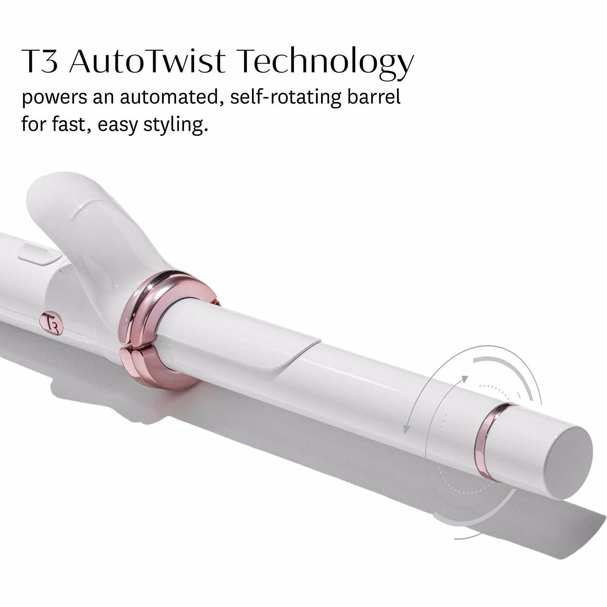 CurlWrap 1인치 자동 회전 컬링 아이언(롱 바렐)