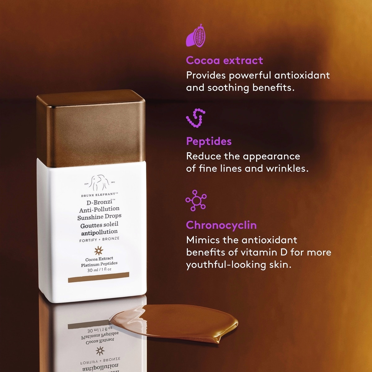 D-Bronzi™ Anti-Pollution Sunshine Drops D-Bronzi™ Anti-Pollution Sunshine Drops