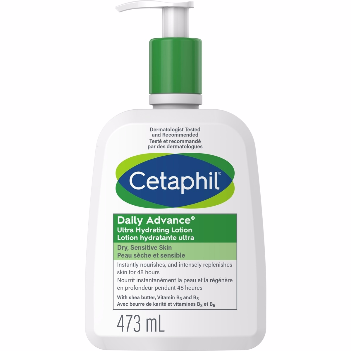 Daily Advance Lotion - Ultra Hydrating Body Lotion with Shea Butter for Dry and Sensitive Skin