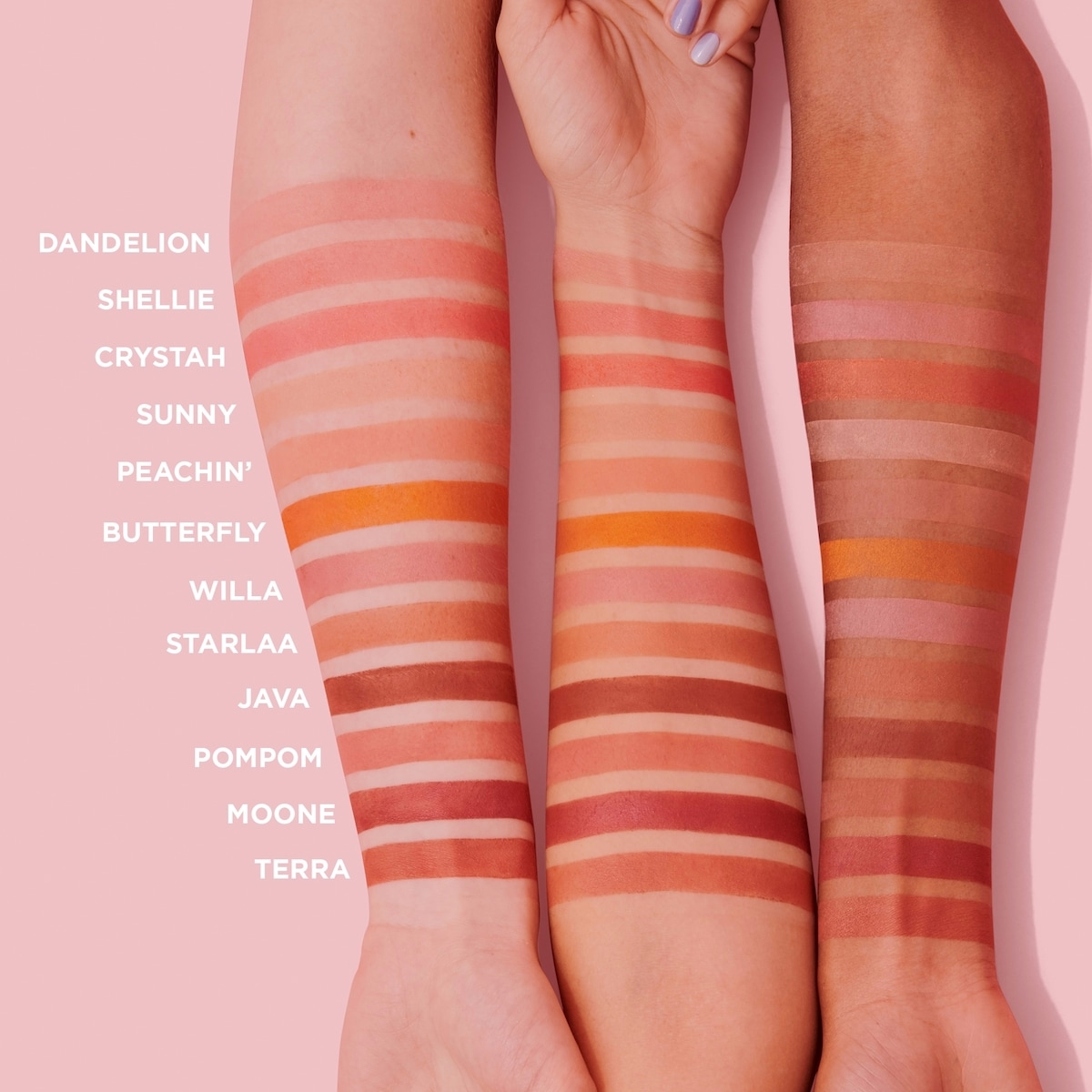 Dandelion baby-pink brightening blush (Mini) Dandelion baby-pink brightening blush (Mini)