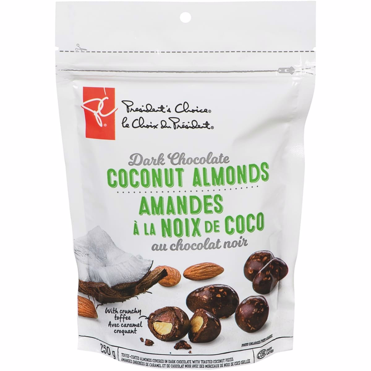 Dark Chocolate Coconut Almonds