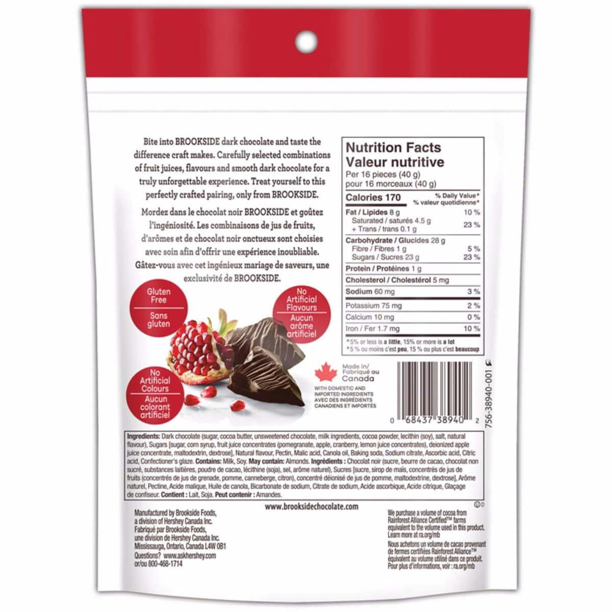 Dark Chocolate Pomegranate