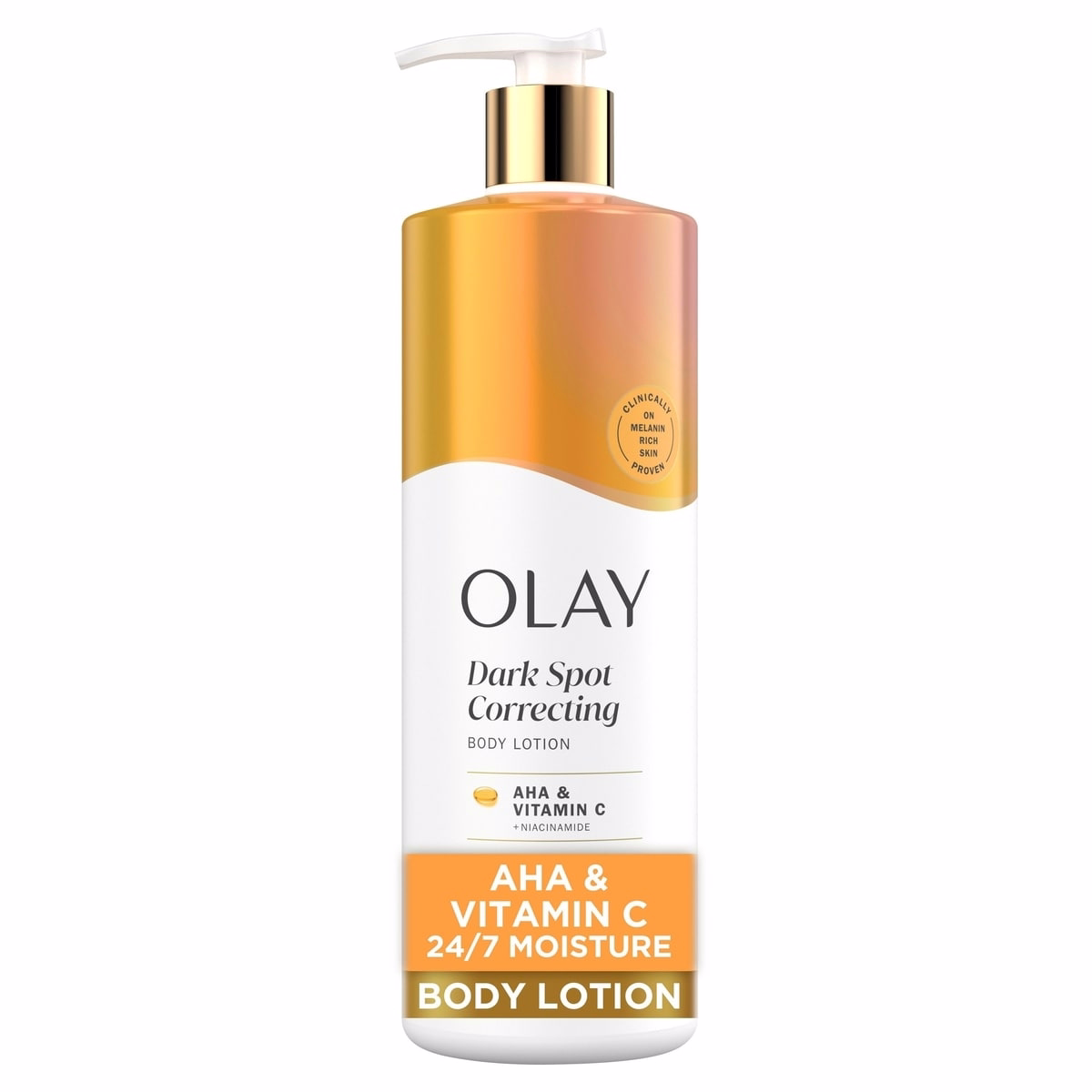 Dark Spot Correcting Body Lotion with AHA, Vitamin C and Niacinamide, Exfoliating Body Lotion