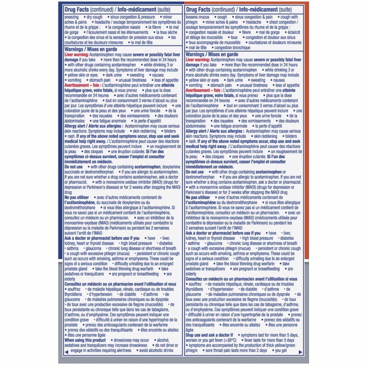 DayQuil and NyQuil COMPLETE Cold and Flu Symptom and Congestion Relief, Liquid Medicine. Relieves Headache, Fever, Sore Throat Pain, Minor Aches, Nasa