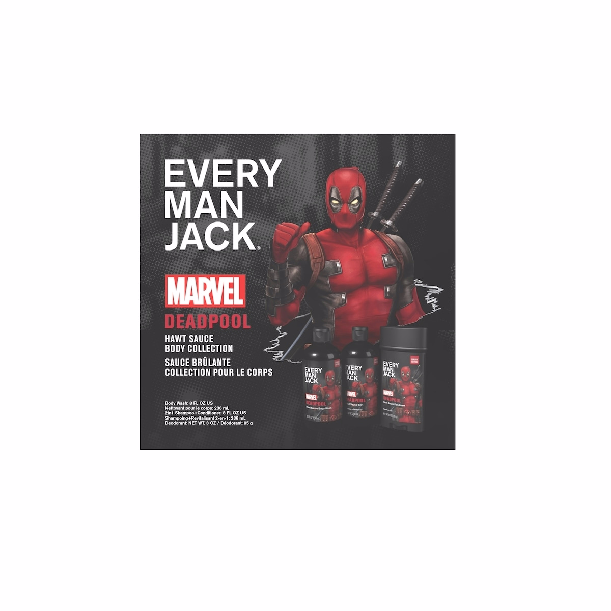 Deadpool 炙辣香氛 身體護理組