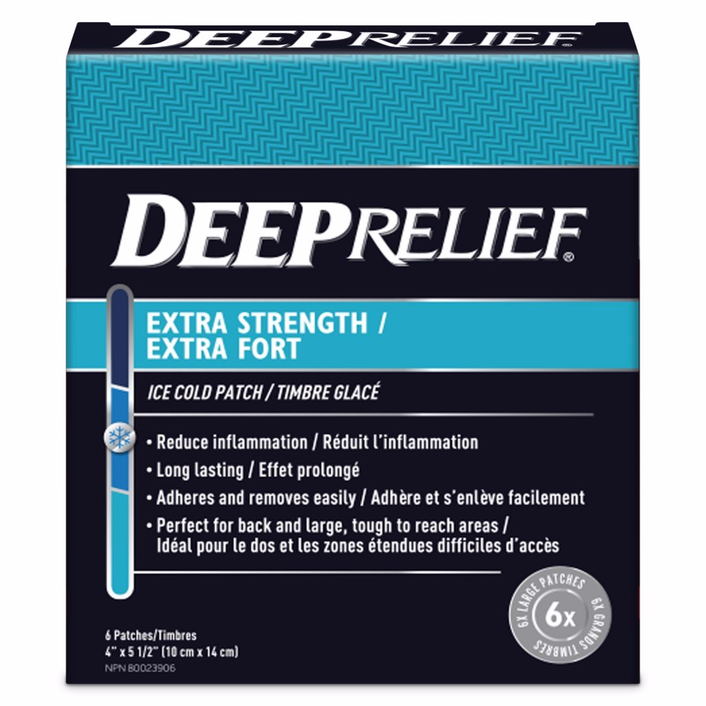 Deep Relief Deep Relief Extra Strength Ice Cold Patch 6.0 Count