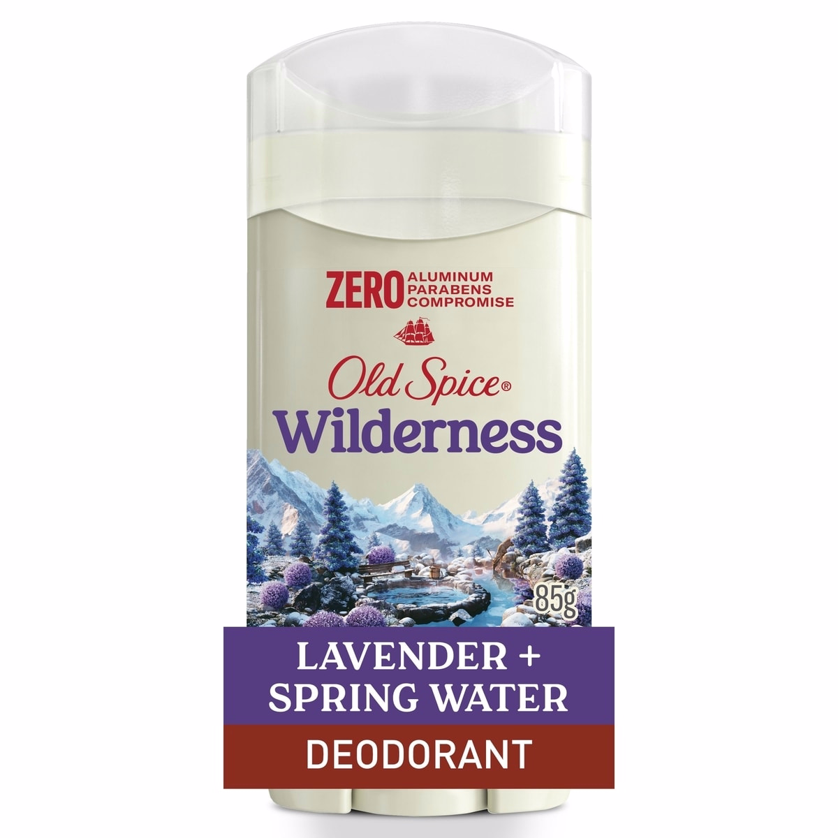 Deodorant for Men in Wilderness Scent, 24/7 Lasting Freshness, Aluminum Free