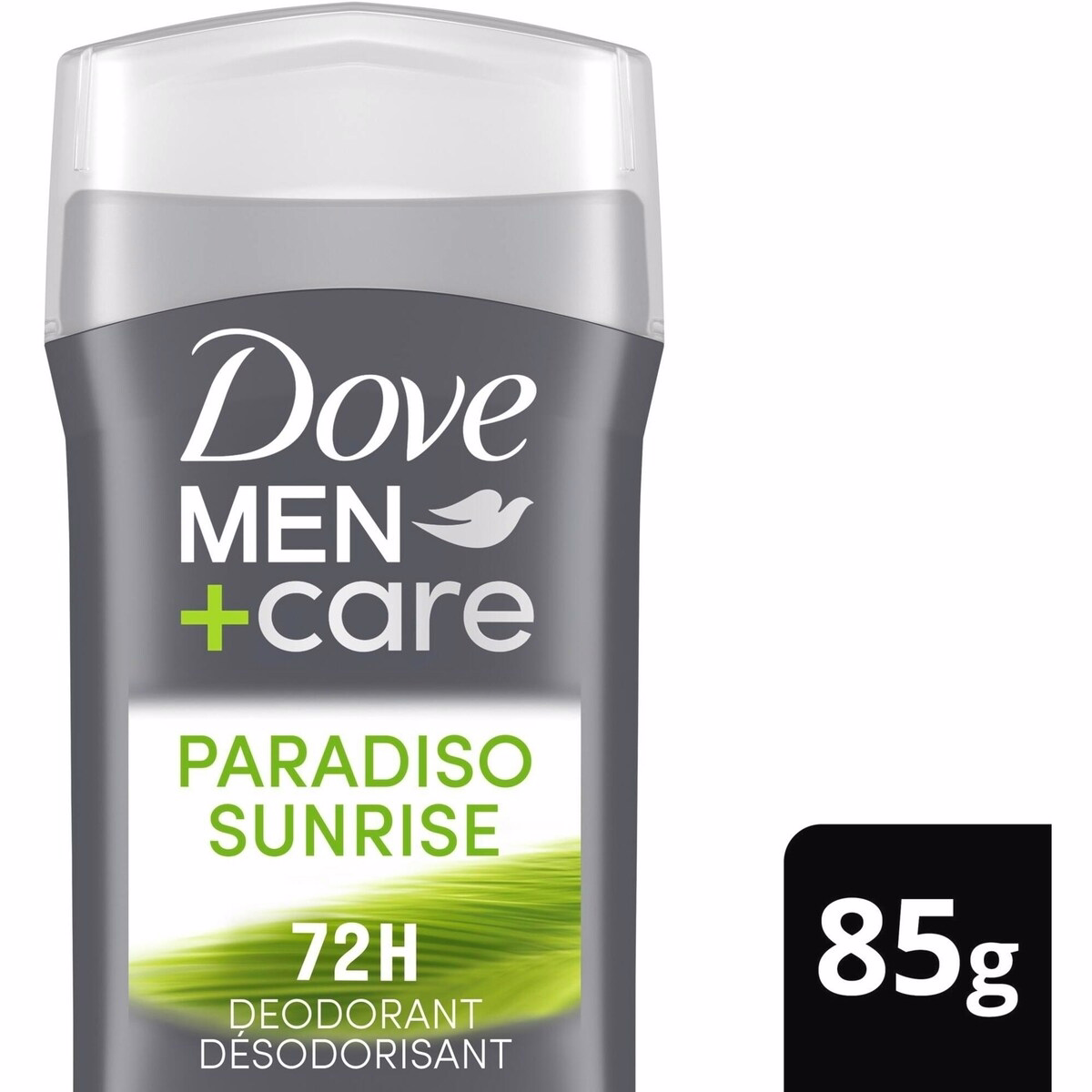 Deodorant Stick aluminum-free deodorant formula for 72H odour protection Paradiso Sunrise with essential oils & ¼ moisturizing cream
