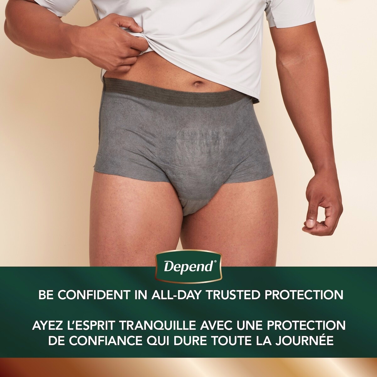 Depend Real Fit Incontinence Underwear for Men, 일회용, 최대 흡수력, 대형/엑스트라 라지, 블랙과 그레이 Depend Real Fit Incontinence Underwear for Men, 일회용, 최대 흡수력, 대형/엑스트라 라지, 블랙과 그레이