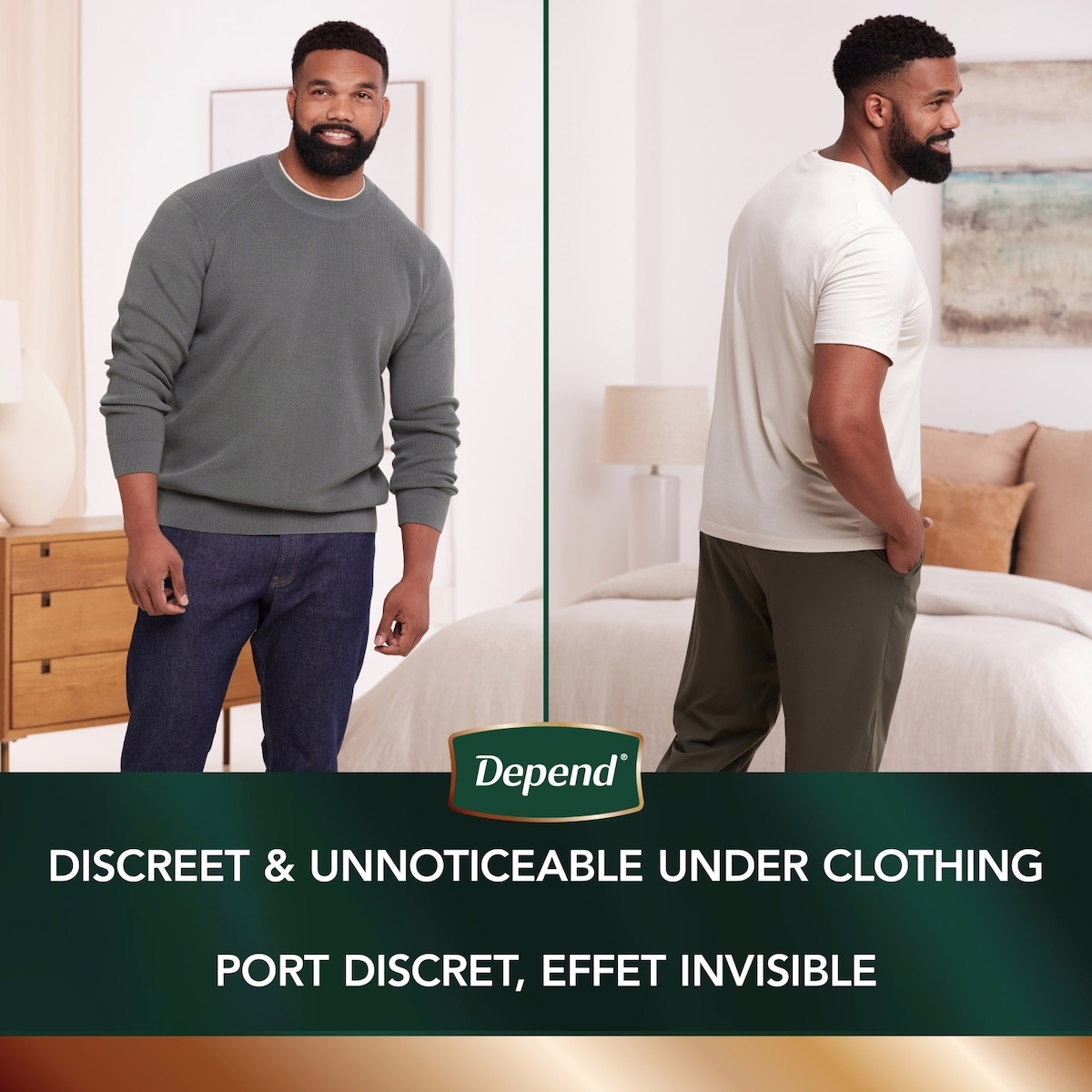 Depend Real Fit Incontinence Underwear for Men, 일회용, 최대 흡수력, 대형/엑스트라 라지, 블랙과 그레이 Depend Real Fit Incontinence Underwear for Men, 일회용, 최대 흡수력, 대형/엑스트라 라지, 블랙과 그레이