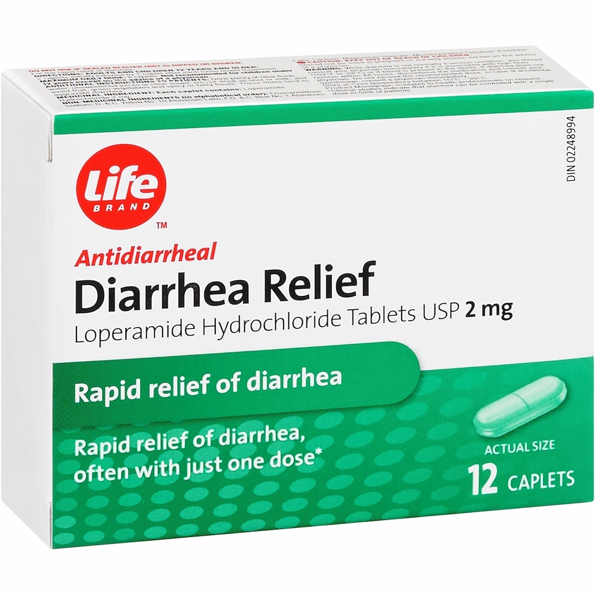 DIARRHEA RELIEF
Loperamide Hydrochloride Tablets, USP